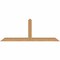 Ekena Millwork Portland Smooth Timber Gable Bracket, Western Red Cedar, 60"W x 22"H x 3 1/2"D x 3 1/2"F, 9/12 Pitch GBW060X22X0404POR00SWR - alternate 1